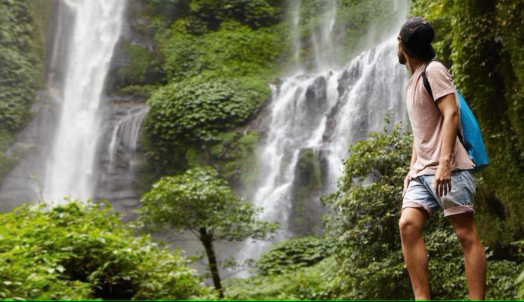 Zoomed Falls